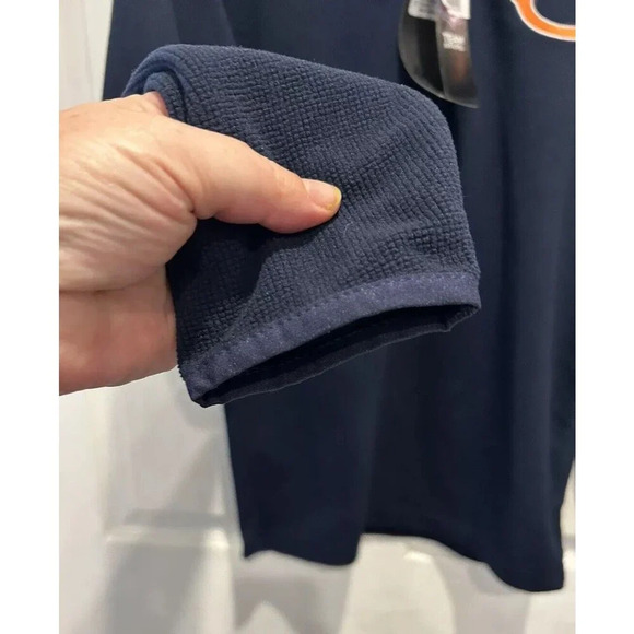 Chicago Bears Men’s Antigua Pull Over 1/4 Zip Navy Blue Size Small NWT - Picture 7 of 7